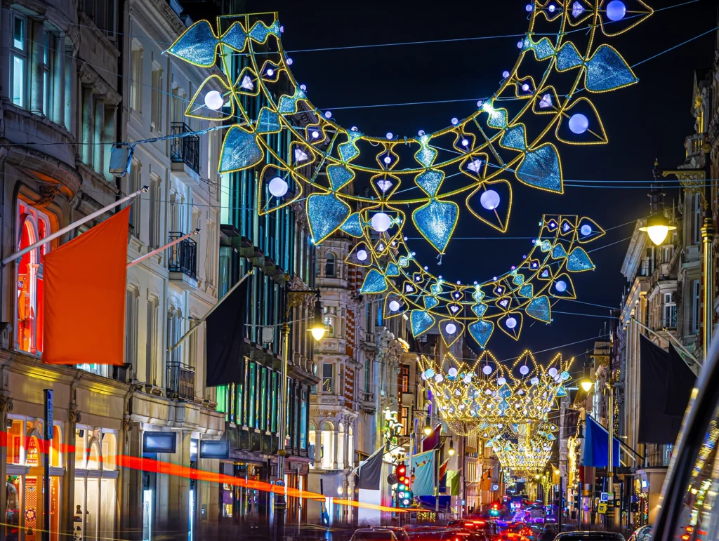 Bond Street at Christmas