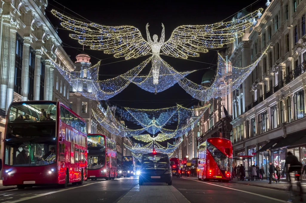 Regents Street at Christmas